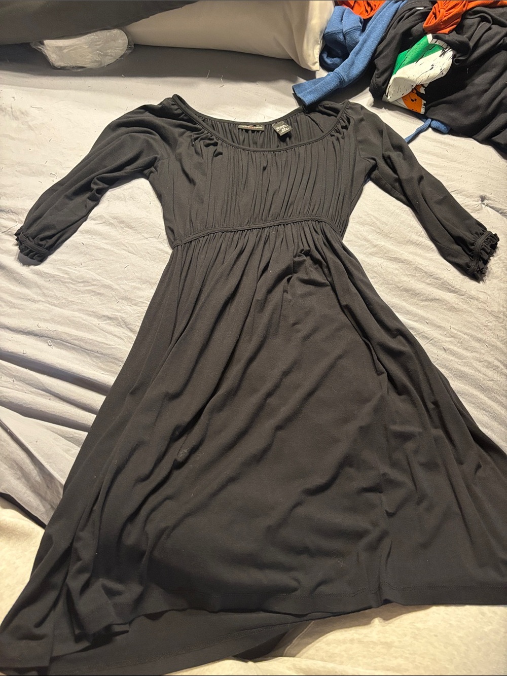 new york company black dress xs